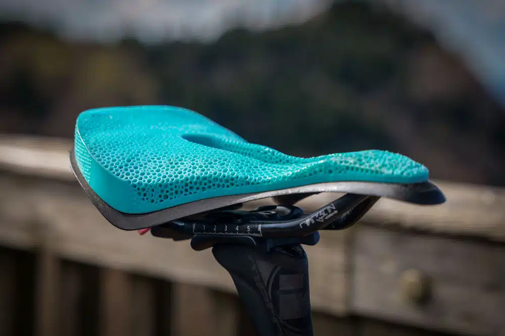 Selle Vélo Enlee 3D Imprimée - Confortable Et Respirante, Noir, Pour Ville/VTT/route